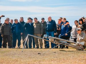 Айсен Николаев оценил работу беспилотников при мониторинге прохождения ледохода в Якутии