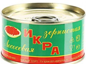 Внимание! В республике в продаже выявлена поддельная красная икра