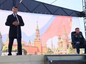 В Усть-Алданском улусе Якутии чествовали Героя России Алексея Неустроева