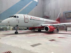 Авиакомпания «Россия» присвоила имя «Якутск» новому воздушному судну Суперджет 100