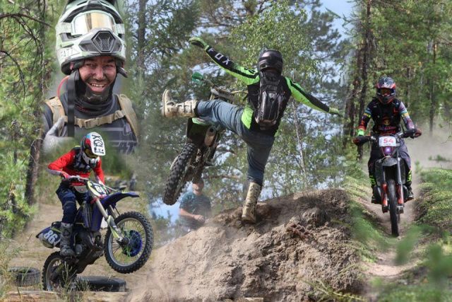 В Якутске состоялись экстремальные гонки на мотоциклах