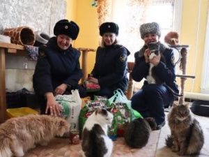 Женсоветом УФСИН оказана адресная помощь благотворительному фонду помощи животным «Четыре лапки»