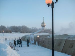 В Якутске Крещенскую купель посетило более 27 тысяч человек