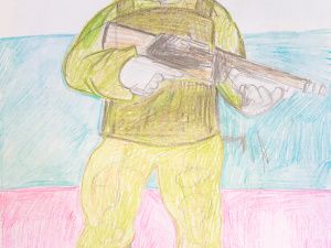 К 35-летию со Дня образования подразделений специального назначения территориальных органов ФСИН России дети сотрудников регионального УФСИН подготовили рисунки