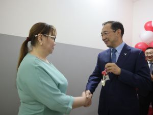 В арктическом селе Юрюнг-Хая построили многоквартирный дом в рамках президентского нацпроекта