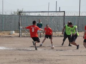 В исправительной колонии № 6 состоялся турнир по футболу среди осужденных