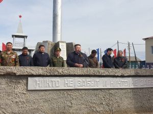 В Наяхинском наслеге Якутии перезахоронили останки солдата Ивана Сивцева