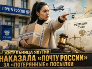 Жительница Якутии наказала «Почту России» за «потерянные» посылки