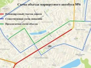 В Якутске c 30 мая ограничат движение транспорта на перекрестке улицы Кирова и проспекта Ленина