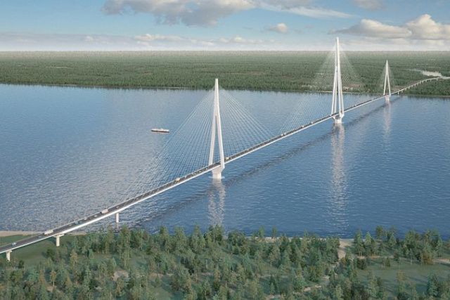 Опоры Ленского моста в Якутии начнут закладывать в следующем году