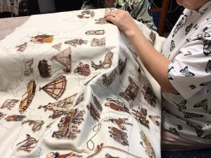 Мастера из Якутии представят Вышитую карту республики в Чувашии