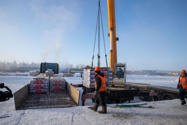 Оперативная информация по выгрузке грузов на станции Нижний Бестях на 10 февраля