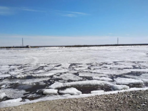 Река Лена:Ледоход продвигается на 289 км за сутки?