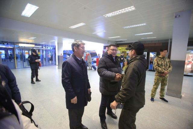 В Якутию прибыли бойцы из зоны проведения специальной военной операции