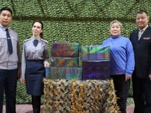 Ветераны УФСИН с молодыми коллегами передали гуманитарную помощь «Боотуру»