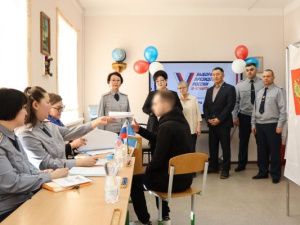 В УФСИН России по Республике Саха (Якутия) обеспечена реализация избирательных прав граждан