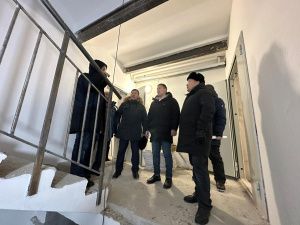 В Хангаласском районе строится 9 домов для переселенцев из аварийного жилья