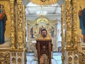 Архиепископ Роман совершил Литургию в день памяти пророка Илии в кафедральном соборе