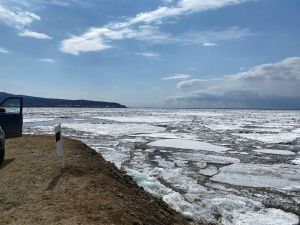 Ледоход возле Якутска: идет на спад