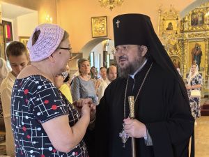 Архиепископ Роман совершил Литургию в день памяти пророка Илии в кафедральном соборе