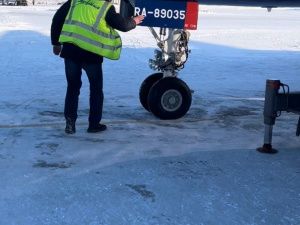 Воздушное судно SSJ-100 (RA 89035) авиакомпании «Якутия»  снова в эксплуатации