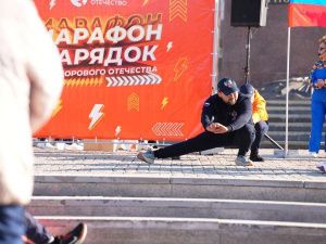 В Якутске стартовал сезон утренних зарядок «Начни утро с победы, с победы над собой»