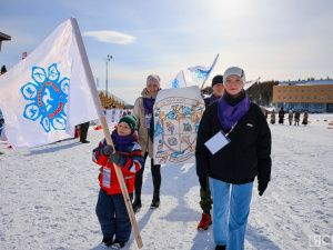 В Алдане состоялась церемония открытия спартакиады зимних видов спорта