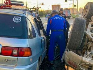 В Якутске произошло серьезное ДТП. Комментарий МЧС