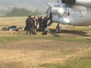 Спасатели вылетели в Томпонский район на поиски ребенка