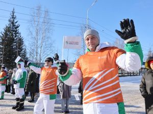 Огонь VIII Игр «Дети Азии» встретили в Ленске