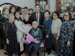 Жительнице Якутска, ветерану тыла Федоре Ивановой исполнилось 103 года