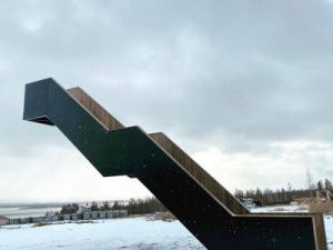 Лестница в никуда шокировала соцсети