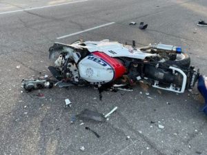 В Алдане после столкновения с автомобилем погиб 27-летний мотоциклист