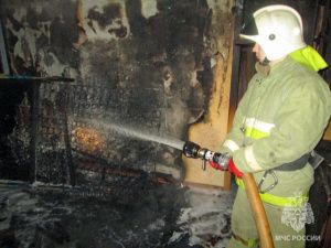 В селе Майя Мегино-Кангаласского улуса на пожаре погиб человек