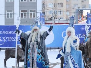 В Якутске стартовал международный конкурс ледовых и снежных фигур «Бриллианты Якутии»