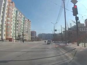 В Якутске водителя оштрафовали за видео нарушения в соцсетях