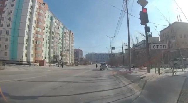 В Якутске водителя оштрафовали за видео нарушения в соцсетях