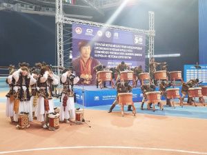 Дан старт  Открытому всероссийскому турниру и международным соревнованиям по вольной борьбе среди юношей в честь олимпийского чемпиона Павла Пинигина на призы Акционерной компании «Железные дороги Якутии»