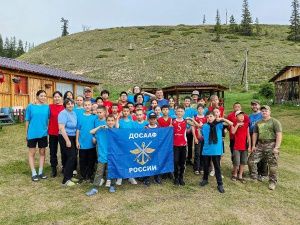 Палаточный лагерь «Клуб Юнармии» открыли в Еланке