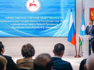 Торжественное собрание общественности состоялось на малой родине Михаила Николаева в День государственности