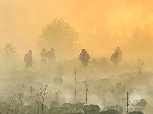 В Якутии действуют 44 природных пожара