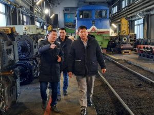 Представители транспортного техникума посетили компанию «Железные дороги Якутии»