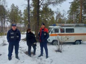Спасатели отыскали заблудившуюся на Вилюйском тракте женщину