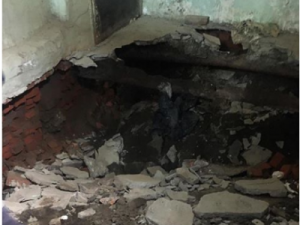 Ситуация с обрушением пола в доме по пр. Ленина, 34 под контролем городских властей