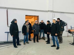 Дмитрий Садовников проверил строящиеся объекты Горного района