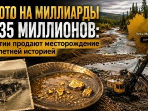 Золото на миллиарды за 35 миллионов: в Якутии продают месторождение с 90-летней историей