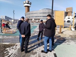 В Якутске начались контрольные выезды по объектам благоустройства, завершенным в 2024 году