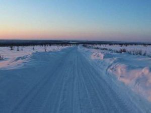 В Хангаласском улусе разрешено движение автотранспорта по зимникам