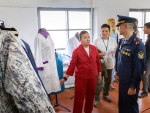 Министр образования и науки Республики Саха (Якутия) Нюргуна Соколова посетила исправительную колонию № 1