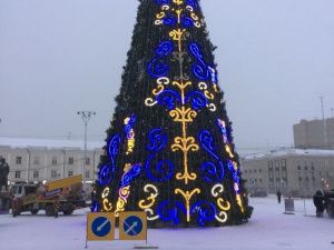 Зима начинается с Якутии: На главной елке Якутска будет новый наряд